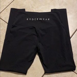 Black work out full length leggings